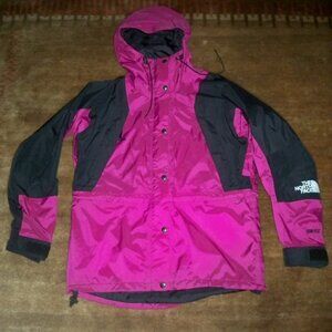 Vintage The North Face Womens Purple Black Goretex Ski Jkt/Coat Hooded Sz M NICE